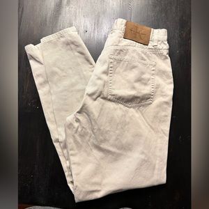 Vintage Calvin Klein Tan Cotton Pants size 10